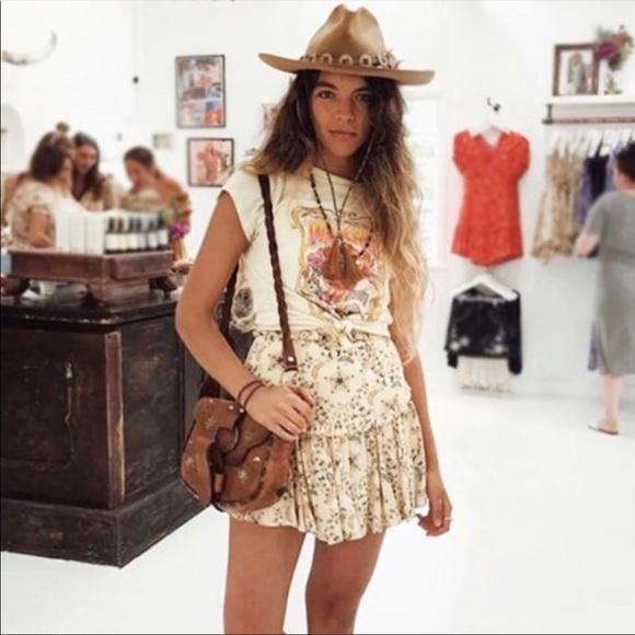 Vintage style boho print graphic tee WILD CHILD - Picture 3 of 8